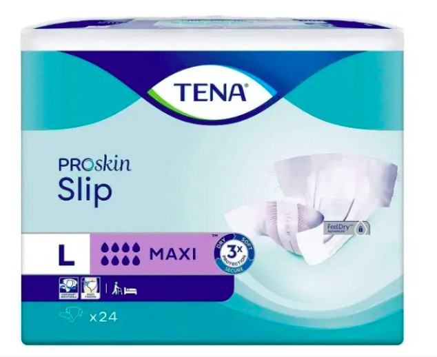 Tena підгузники для дорослих Slip Maxi Large 24шт